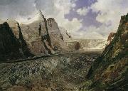 Thomas Ender Der Grobglockner mit der Pasterze oil painting